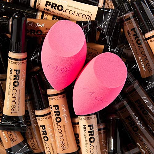 L.A. Girl HD Pro Conceal Flat White Corrector - 0.28 oz (Pack of 2)