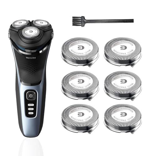 SH30 Replacement Heads for Philips Norelco Series 3000 - 6-Piece Set