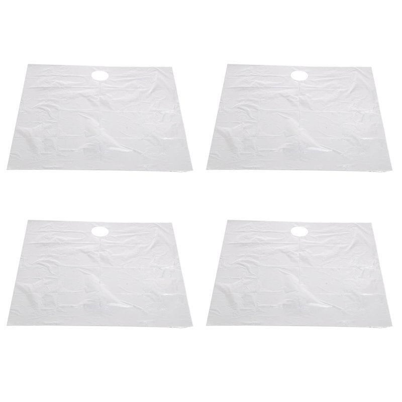 ZJchao Beard Cutting Cloth, 20pcs Disposable Beard Apron Liners Trimming Degradable Sink Collect Beard Catcher Grooming Cape Stubble Beard Hair Catcher for Man Father Husband Boyfriend