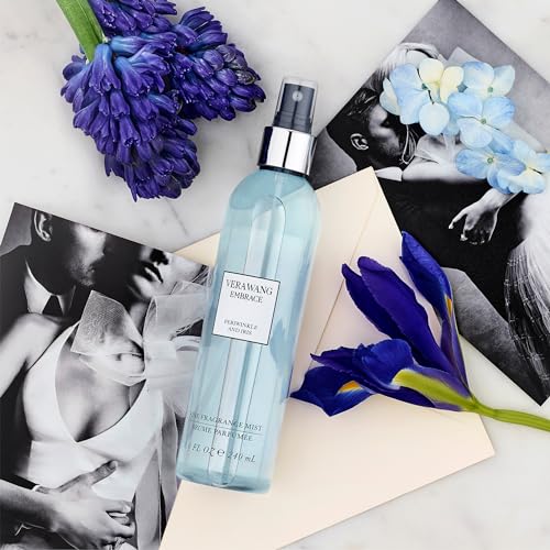 Vera Wang Embrace Periwinkle & Iris Body Mist Pack of 2 - Floral Fragrance, 8oz