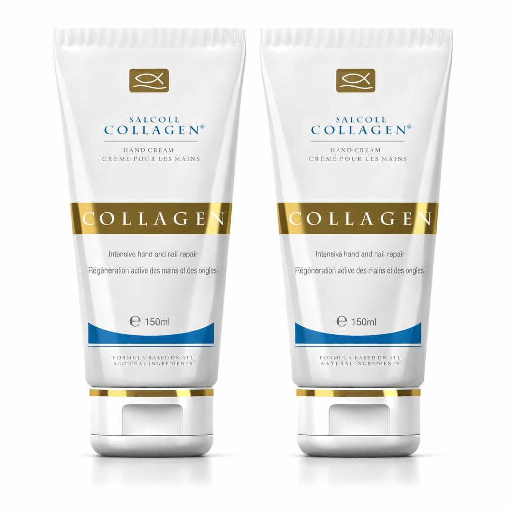 Bioactive Anti-Aging Collagen Hand Cream - Hypoallergenic Moisturizer for All Skin Types | 150 ml