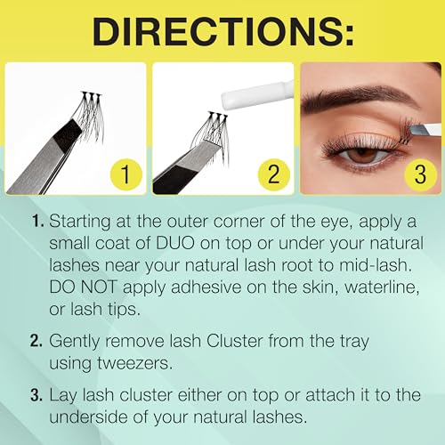 Ardell Active Lash Clusters - Waterproof DIY Eyelash Extensions