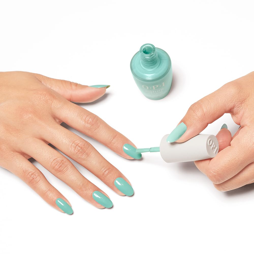 OPI Nature Strong 3-Step Nail Care System - Botanical Base Coat, Top Coat & Colorful Polishes | Eco-Friendly & Vegan Options