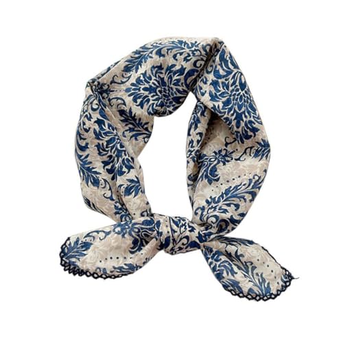 Large Cotton Bandana Headband for Women - 28x28 inch Hair Scarf