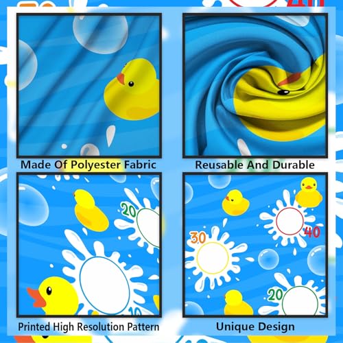 Ducky Duck Toss Game Banner - Fun Party Decoration for Kids