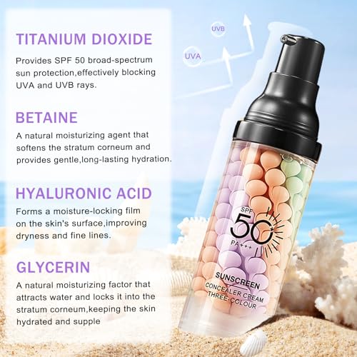 3-in-1 Color Correcting Face Primer with SPF 50 - UAOE