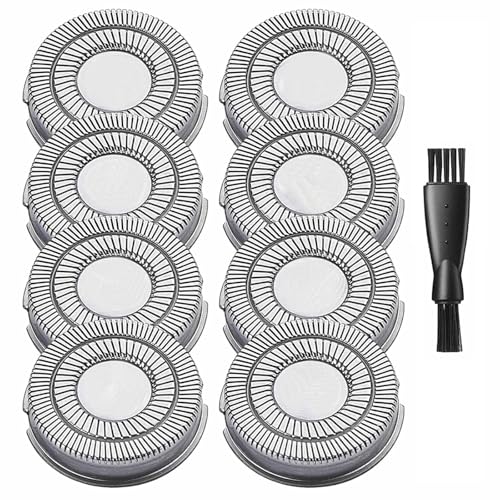 8-Pack Replacement Shaver Heads for Pitbull Gold, Silver & Platinum Pro