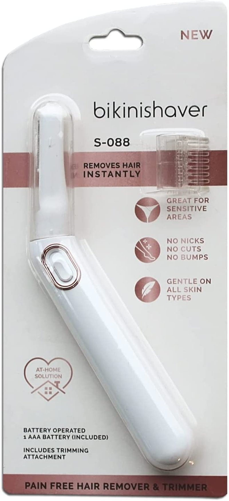 SpyShop Bikini Trimmer for Women Personal Shaver for Women Hair Removal Bikini Area, Dry Use