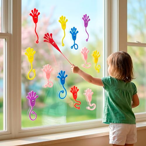 JOYIN 20 Pcs Sticky Hands Party Favors for Kids - 7.8 Inch