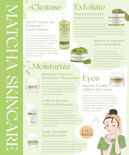 MATCHA HEAVEN Green Tea & Avocado Face Mask - Anti-Aging