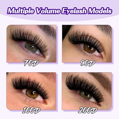 Dramatic 3D Fluffy Lash Clusters Kit - 10-18MM Volume Lashes