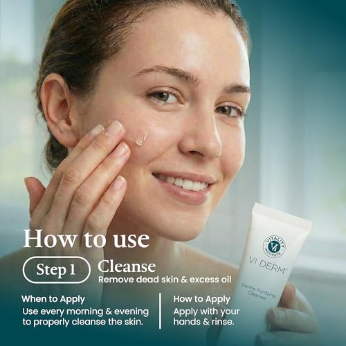 VI Derm Hydrating Gentle Purifying Cleanser – 0.75 Fl Oz