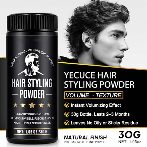 Calelon Texture Powder for Men - Matte Hair Styling Powder 30g