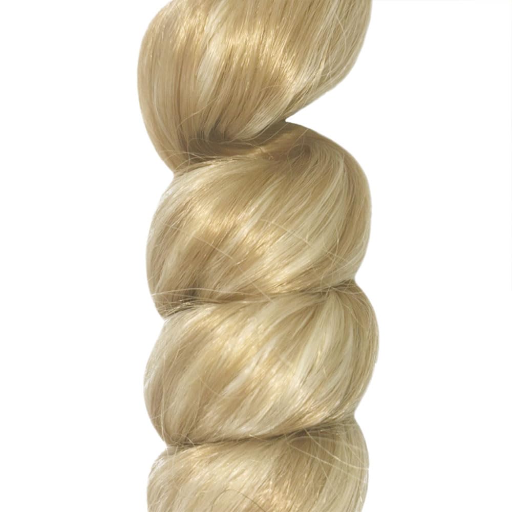 P27/613 Blonde Bundles Human Hair Loose deep wave Bundles 22 22 22 Inch Highlight Honey Blonde Loose Wave Bundle Unprocessed Brazilian Virgin Weave Hair 3 Bundle 50 Gram Per Bundle