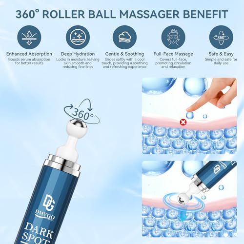 Dark Spot Remover Serum for Face & Body with 360° Roller Ball