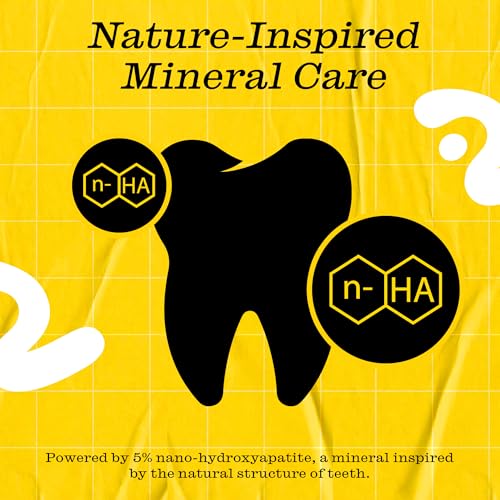 TWICE Nano Hydroxyapatite Whitening Toothpaste - 5% Fluoride-Free, Vegan, 3.4oz