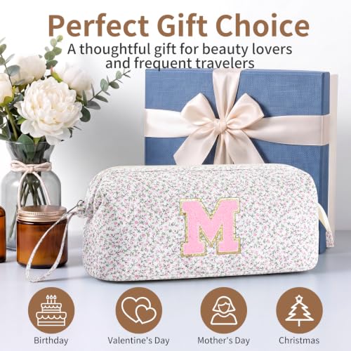 Initial Quilted Hair Tool Travel Bag for Dyson Airwrap & Shark FlexStyle