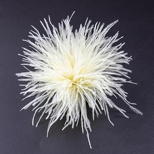 MVKZFE Pink Feather Brooch for Women Girls - Wedding & Party Decorations