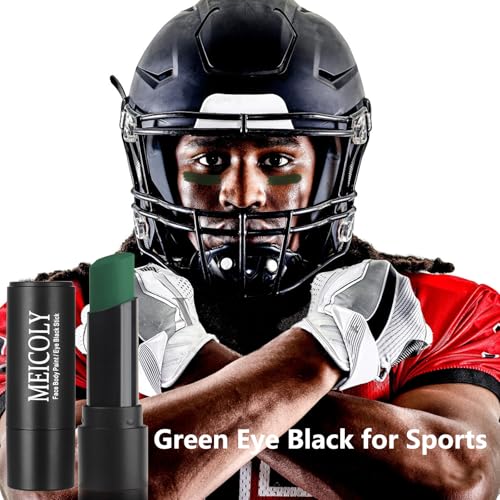 Green Face Paint Stick - Waterproof for Sports & Cosplay