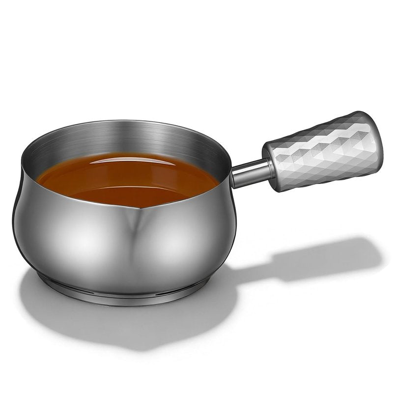 60ml Wax Seal Spoon Pot Big 304 Stainless Steel Wax Melting Spoon Warmer Scoop with Handle for Sealing Stamp Envelope