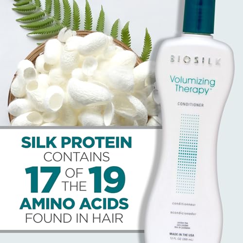 BioSilk Volumizing Therapy Conditioner - 12 oz, Sulfate & Paraben Free