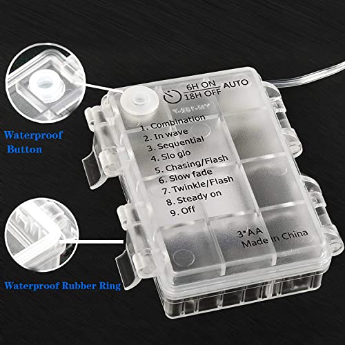 20 LED Photo Clip Fairy String Lights - Waterproof & Remote