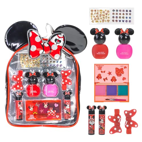 Minnie Mouse Makeup Set for Kids - Nail Polish & Lip Gloss