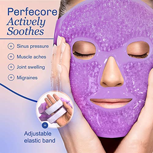 ColdChill Reusable Cooling Eye Mask for Eye Strain & Swelling Relief