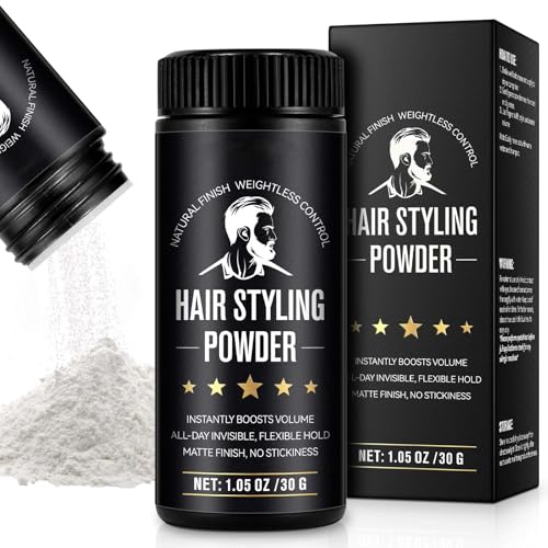 Men's Hair Styling Powder - Volumizing Matte Finish, 1.05oz