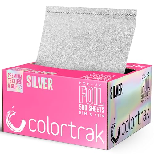 Colortrak Professional Embossed Hair Foil Sheets, 5" x 11" - 500 Count