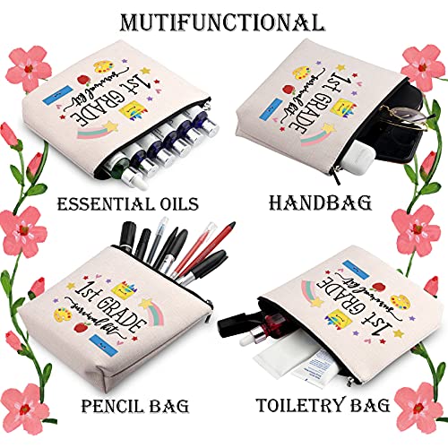 WCGXKO 1st Grade Survival Kit Makeup Bag - Teacher Gift
