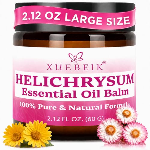 XUEBEIK Helichrysum Balm 2.12oz Moisturizing Skin Care for Dry, Sensitive Skin