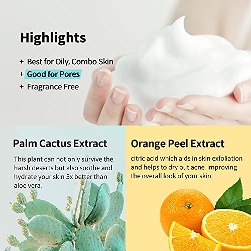 YADAH Vegan Bubble Deep Cleanser – Hydrating Facial Foam for Sensitive Skin