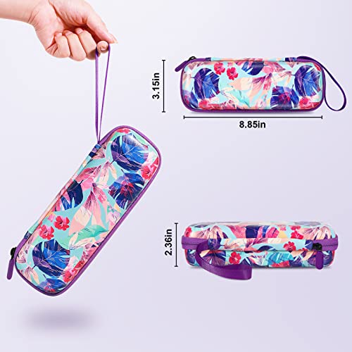 Purple Travel Toothbrush Case for Oral-B & Sonicare - Hard EVA Protective Cover