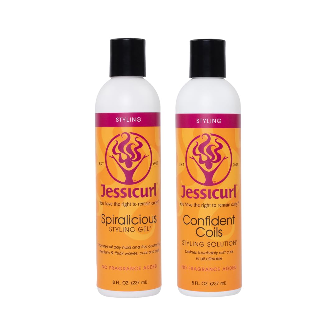 Humidity Protection & Frizz Control Bundle - Jessicurl Hair Care Set