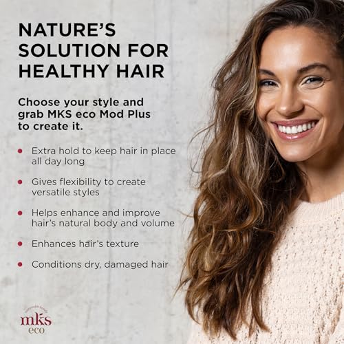 Earthly Body MKS Eco Mod Plus Styling Cream 4oz - Vegan Hair & Skin Care