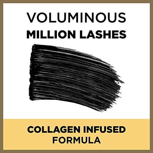 L'Oreal Paris Voluminous Million Lashes Mascara - Blackest Black, 0.3 Fl Oz