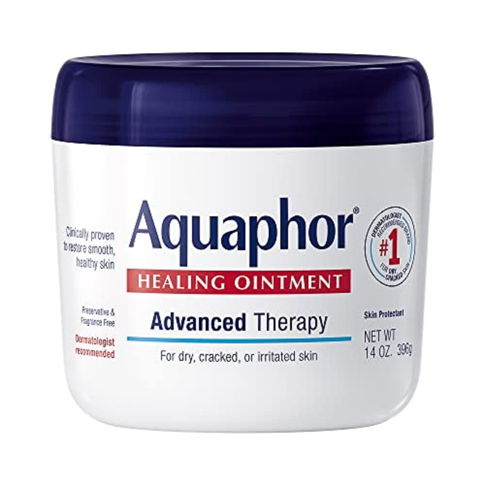 Aquaphor Healing Ointment - Advanced Therapy Skin Protectant for Dry Skin | 7 Oz Tube