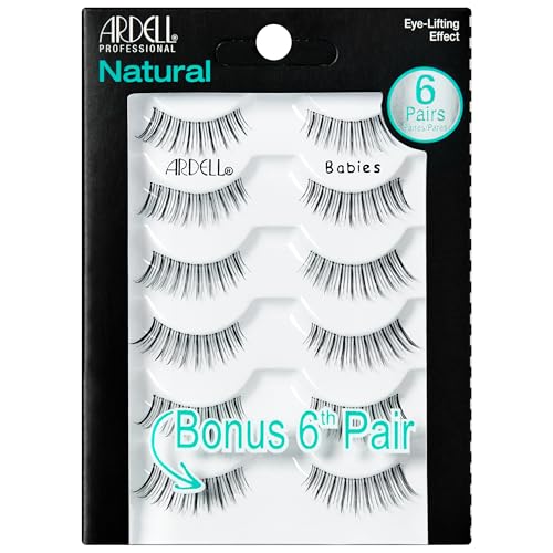 Ardell Natural False Eyelashes - Lightweight, Short Length, Reusable