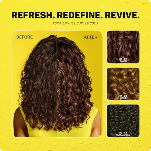 Marc Anthony Curl Refresher Spray - Hydrating Anti-Frizz Spray for Defined Curls