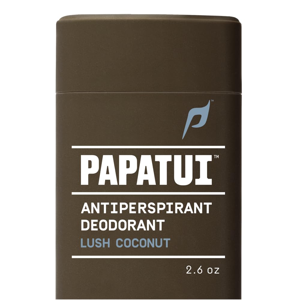 Triple Action Antiperspirant for Men - Sweat Control, Odor Neutralizer & Skin Nourishing | Lush Coconut | 2.6 oz