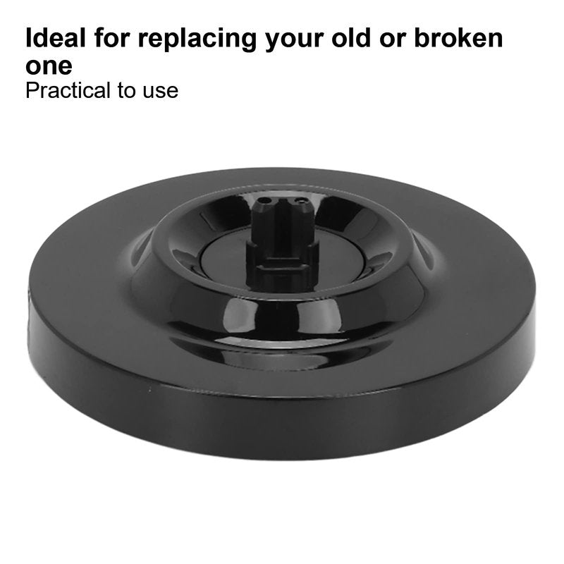 Universal Electric Shaver Charging Stand - Level Round Shape, Deep Design, Wide and Beautiful - Men's Shaver Charger Base in Black