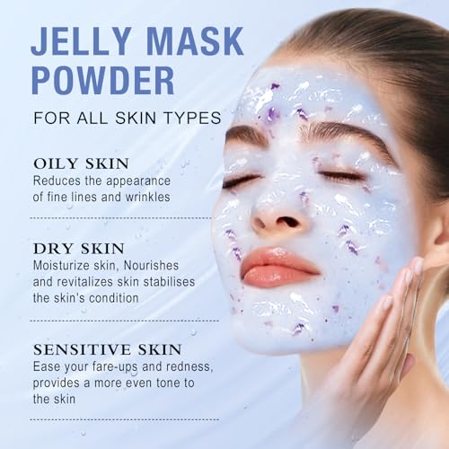 Hyaluronic Acid Jelly Mask for Deep Hydration & Glow - 23 Fl Oz