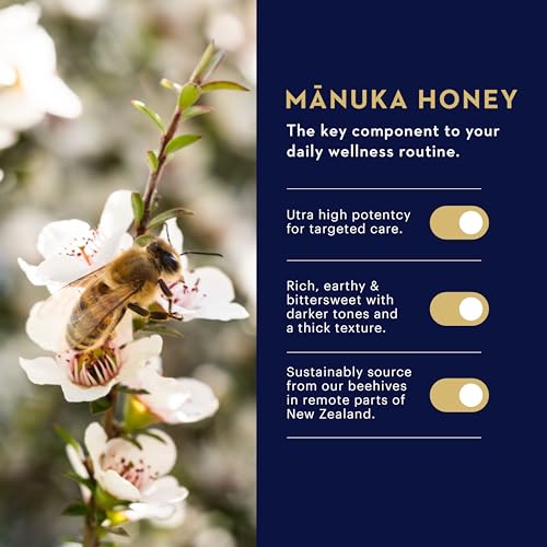 Manuka Health Lip Rescue Lip Balm 0.16 oz (Pack of 2) - Natural MGO 250+ Honey & Beeswax