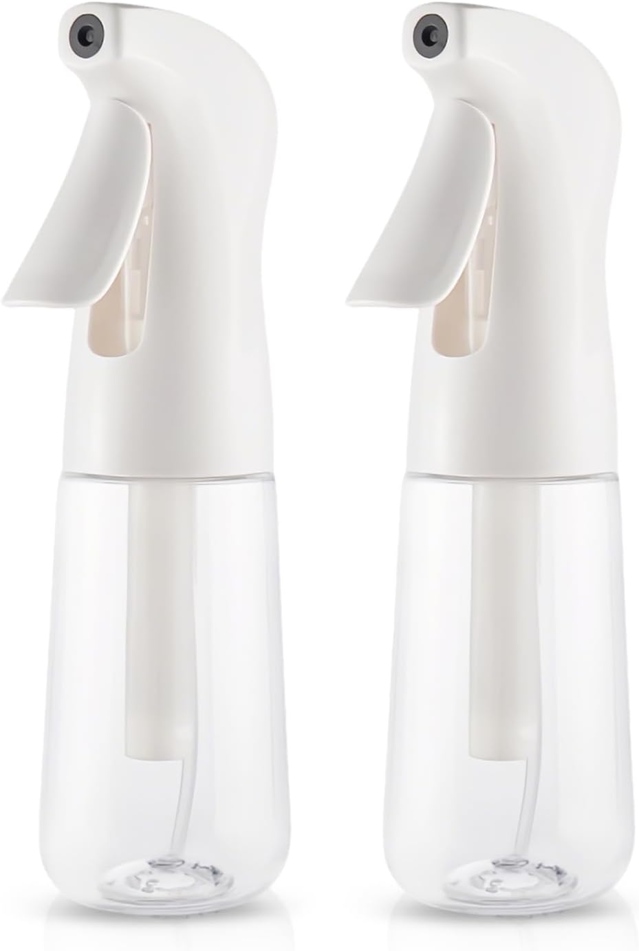 Continuous Spray Bottle for Hair - Ultra Fine Mist Refillable Plastic Mister | 6.8oz Dusty Blue