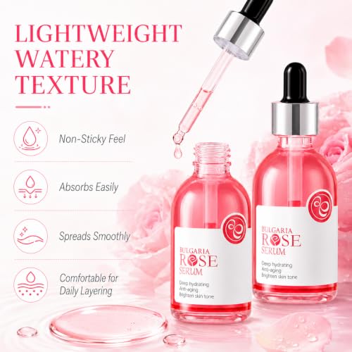 Rose Water Facial Serum - Hydrating Essence for Daily Skin Care, 100ml
