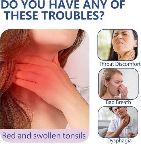 Tonsil Stone Remover Mouthwash - Alcohol-Free Oral Rinse, 300ml
