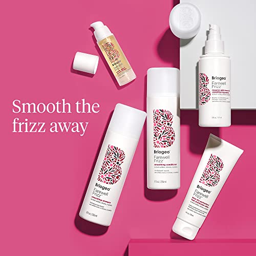 Briogeo Farewell Frizz Rosarco Milk Leave-In Conditioning Spray | Lightweight Detangler & Frizz Control with Rosehip, Argan & Coconut Oils | Silicone-Free | Vegan & Cruelty-Free