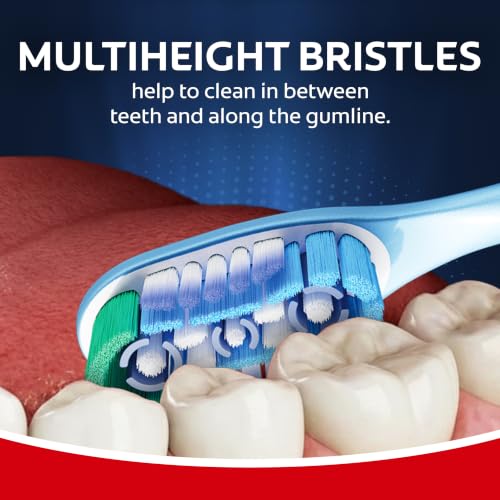 Colgate 360 Deep Clean Soft Toothbrushes, 4 Pack