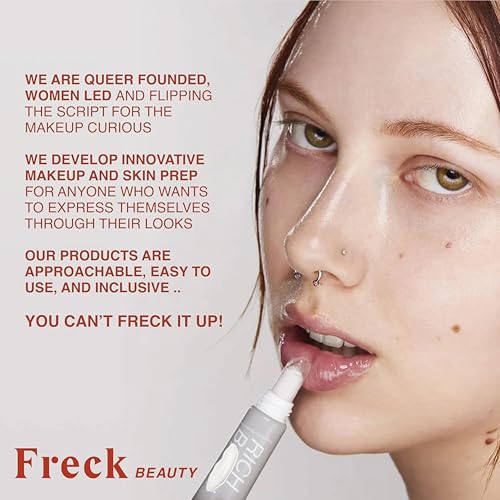 Freck Beauty Rich Babe Nourishing Peptide Lip Balm, Clear, 0.31oz